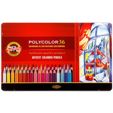 L Pices De Colores Koh I Noor Polycolor Papeler A Lumen