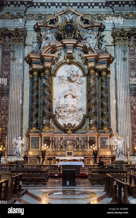 Roma L Italia Chiesa Di San Ignazio Di Loyola A Campo Marzio