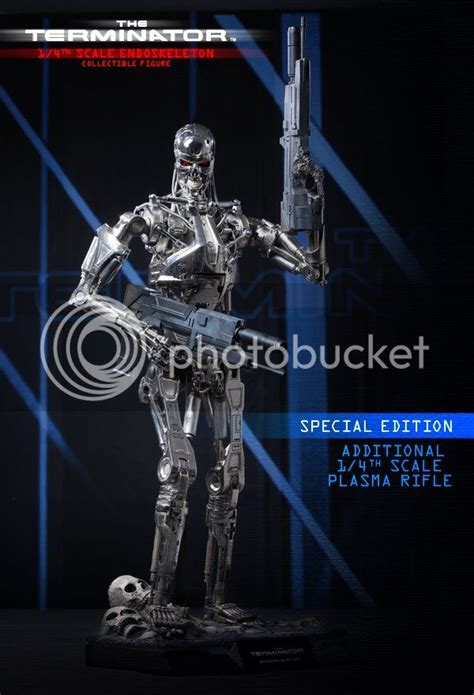 Hot Toys QS The Terminator Th Scale Endoskeleton Collectible Figure Collector