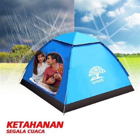 Jual SPEEDS Tenda Camping Kapasitas 1 3 Orang Tenda Otomatis Outdoor