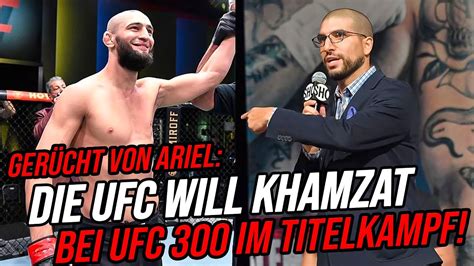 O Malley vs Topuria Gerücht Khamzat im UFC 300 Titelkampf Influencer