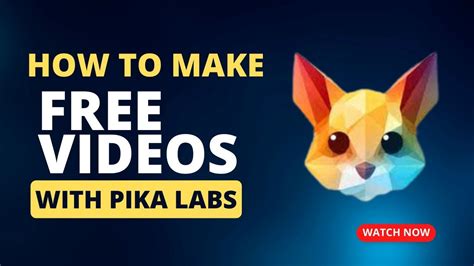 How To Create Ai Animation Video Generator With Pika Labs Youtube