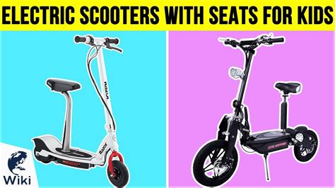 10 Best Electric Scooters With Seats For Kids 2019 Youtube