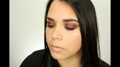 Ojos Ahumados en tonos Borgoña Burgundy Smokey Eyes Biromsmakeup