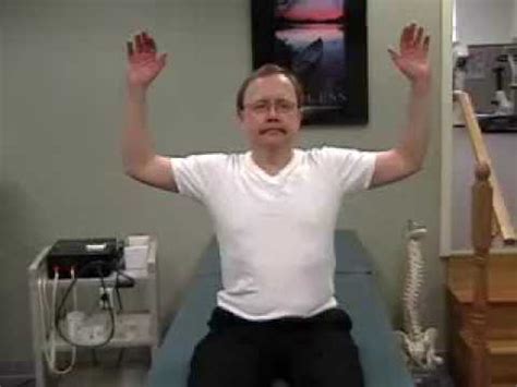 Thoracic Outlet Syndrome Patient With A Positive Roos Test Youtube