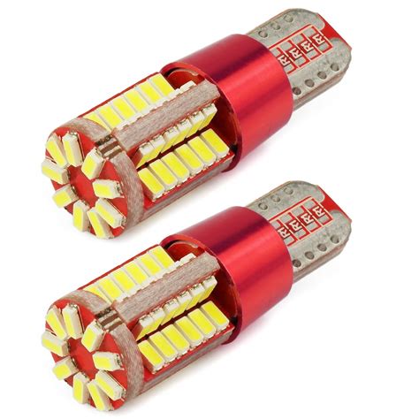 2x Żarówka 57 diod LED W5W SMD T10 CANBUS CAN BUS 2X W5W T10 57 SMD