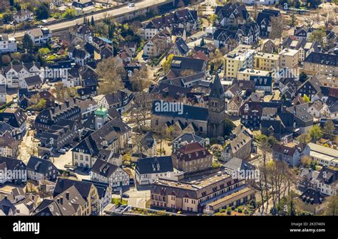 Luftaufnahme Altstadt Mit Evang Stiftskirche Und Rathaus Herdecke