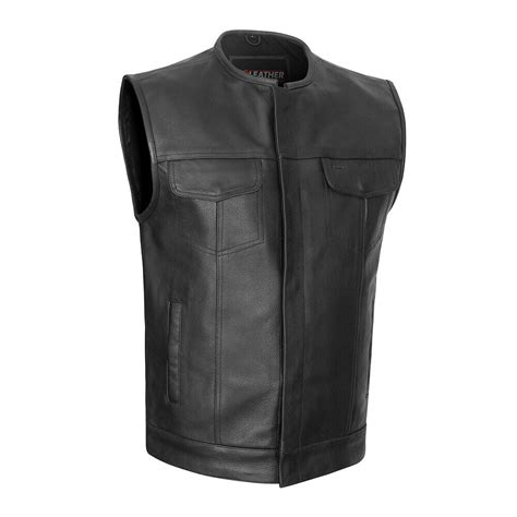 Goleather G Biker Premium Naked Cowhide Vest