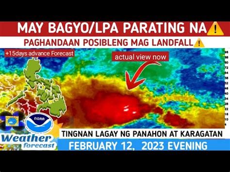 May Bagyo Lpa Parating Na Tingnan Magkasunod Pa Weather Update