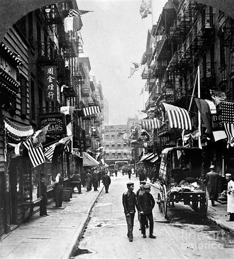 New York : Chinatown, 1909 by Granger