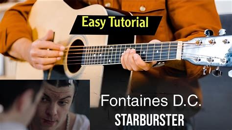 Starburster Fontaines D C Guitar Cover Lesson Easy Short