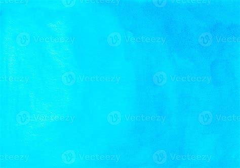 Pintura De Fundo Azul Claro Em Aquarela Manchas De Aquarela Azul C U