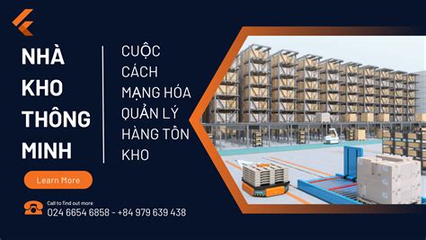 Nhà kho thông minh Cuộc cách mạng hóa quản lý hàng tồn kho