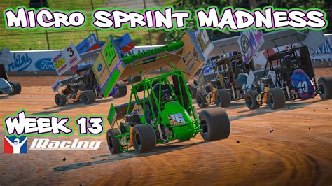 Iracing Week Dirt Oval Madness New Content Micro Sprint At