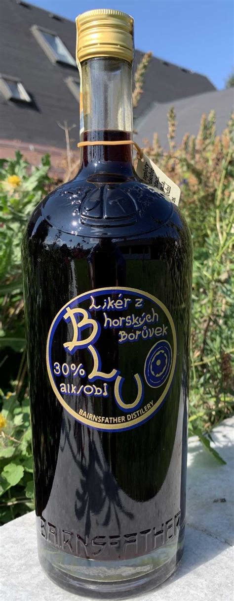 BLU likér z horských borůvek 30% | Produkty | Bairnsfather distillery ...