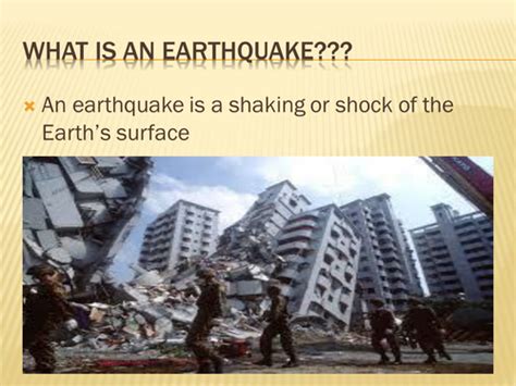 Earthquakes Powerpoint Teaching Resources