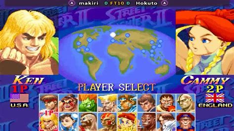 Makiri Vs Hokuto Super Street Fighter Ii X Grand Master Challenge