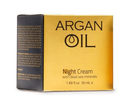 Dead Sea Night Cream with Argan Oil - Dead Sea Spa Cosmetics