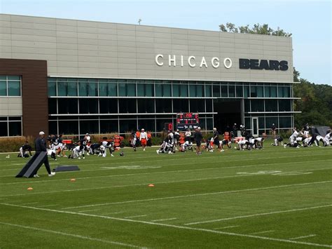 2023 Chicago Bears Halas Hall Training Camp Schedule Released Lake Forest Il Patch