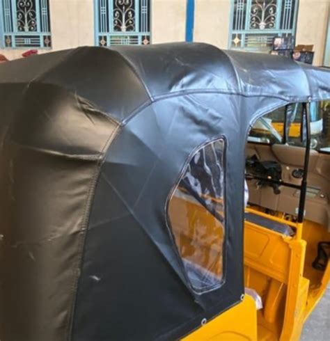 Auto Rikshaw New Rexin Bajaj Compact BS6 Hood Feature High Strength