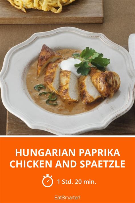 Hungarian Paprika Chicken And Spaetzle Recipe Eat Smarter Usa