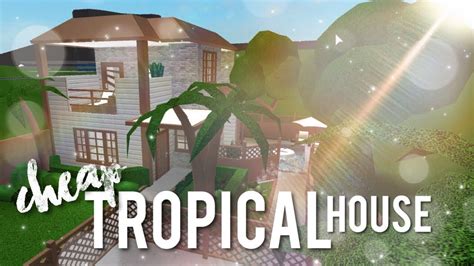 Bloxburg Tropical House Ideas