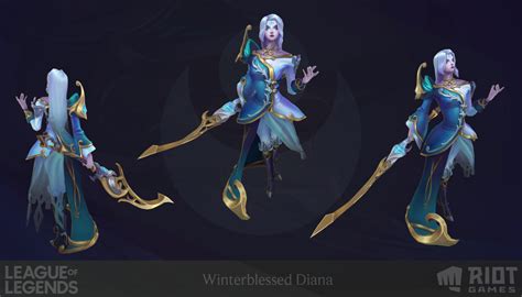 Winterblessed Diana skin League of Legends - lore, video, price ...