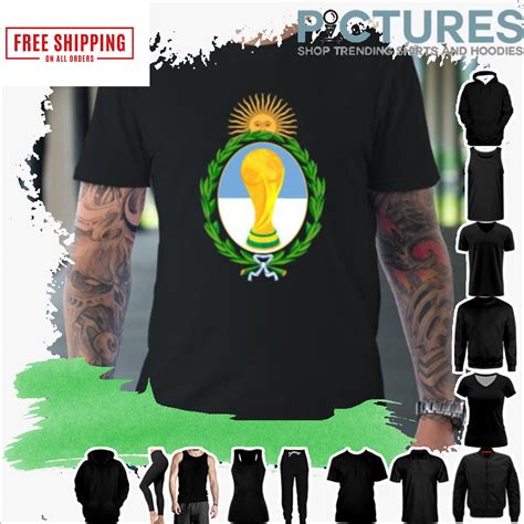 Argentina 2022 World Cup Champions Shirt Picturestees Clothing LLC