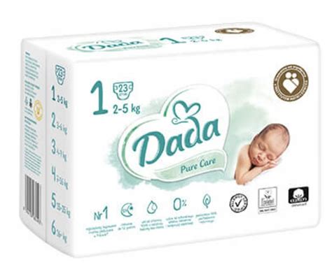 Pampersy Dada Pure 1 Niska Cena Na Allegro Pl