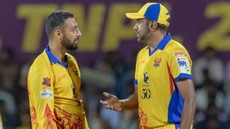 TNPL 2023 R Ashwin Reviews The Review In Bizarre Incident ESPNcricinfo