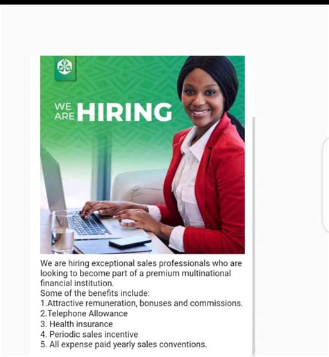 Sales Advisor Job Vacancy Ibadan Jobs Vacancies Nigeria