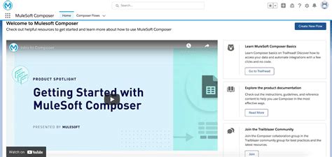 Explore Mulesoft Composer Unit Salesforce Trailhead