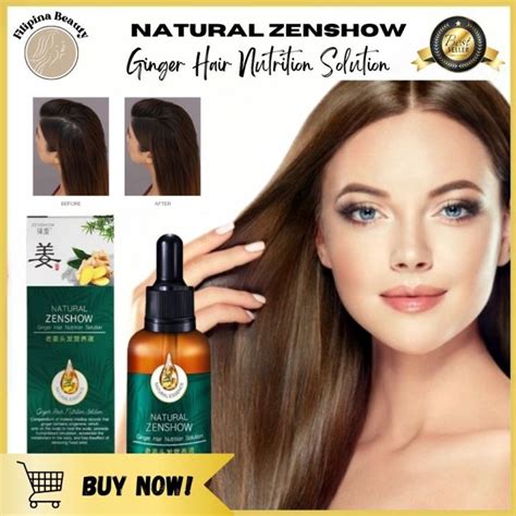 Best Selling Zenshow Essence 30ml Ginger Hair Growth Essential Oil