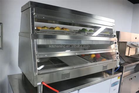 Kfc Used Glass Food Warmer Display Showcase Fried Chicken Warmer Display Henny Penny Hcw5 Heated