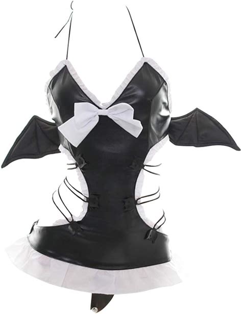 Amazon YOMORIO Anime Devil Cosplay Lingerie Set Sexy Costume Fancy