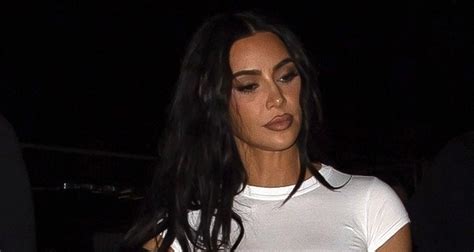 Kim Kardashian Heads Out After Attending Ex Kanye Wests Vultures