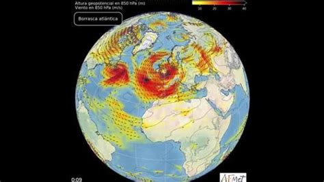 L Evoluzione Della Tempesta Ciaran Sull Europa DallInghilterra All