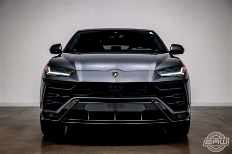 2019 Lamborghini Urus Awd 16801 Miles Gray Sport Utility Twin Turbo Premium Unle Used