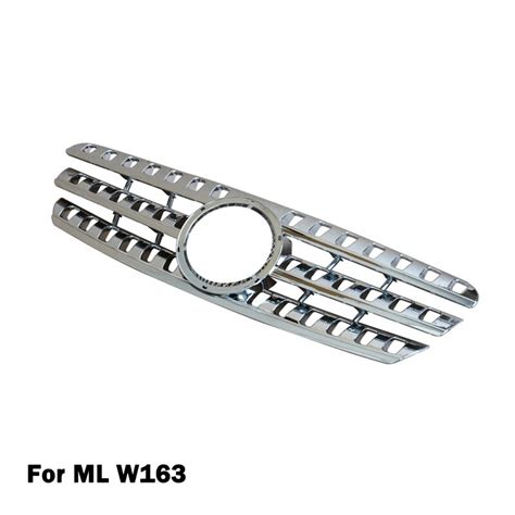 For Mercedes Benz M Class ML W163 Front Grille Grill Bumper ML300 ML350