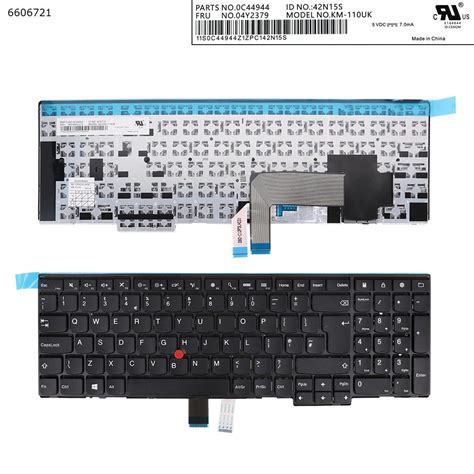 Teclado De Repuesto Para Ordenador Port Til Accesorio Para Lenovo