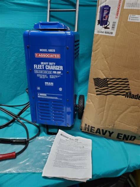 Associated Equipment 400 Amp Charger Cranking Assist With Wheels 6002b For Sale Online Ebay