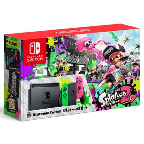 預購 Nintendo Switch Ns Splatoon2 漆彈大作戰2 同捆主機組 日規機 日規 蝦皮購物