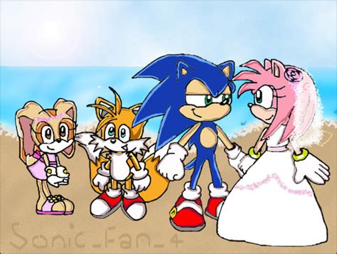 Sonic and Amys Wedding by sonic_fan_4 - Fanart Central