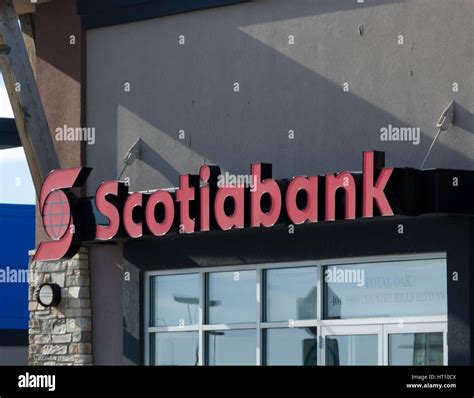 Bank Of Nova Scotia Scotia Bank Branch In Calgary Alberta Canada