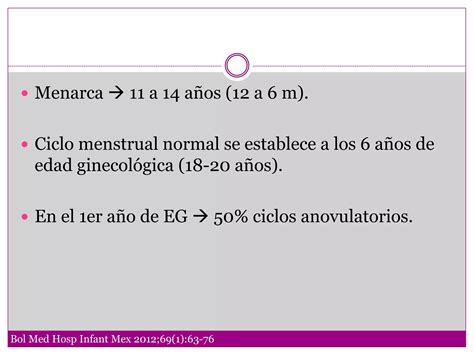 Trastornos Menstruales En La Adolescencia PPT