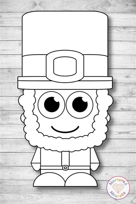 Leprechaun Craft Printable Jamiesonkasomba