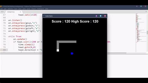 Python Turtle Make A Snake Game Very Easily Step By Step Tutorial YouTube