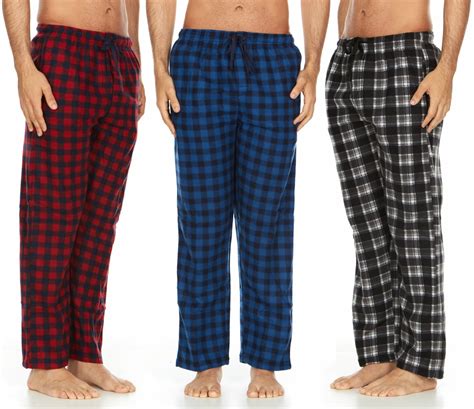 Daresay Daresay Multipack Of Mens Microfleece Pajama Pantslounge