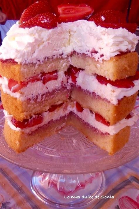 Naked Cake De Crema De Queso Y Fresas