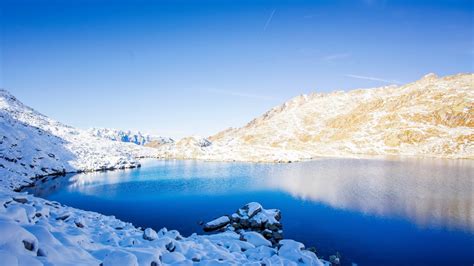 Wallpaper Landscape Nature Reflection Snow Winter Ice Arctic